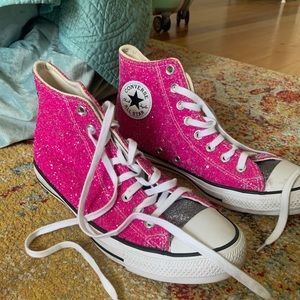 Glitter converse